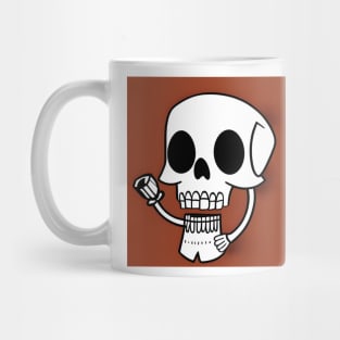 Skull smiling smile Mug